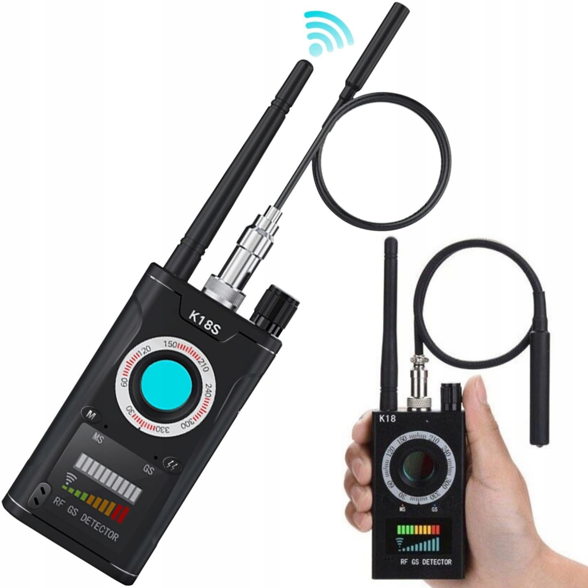 Detektor K18 - realne zdjecie produktu