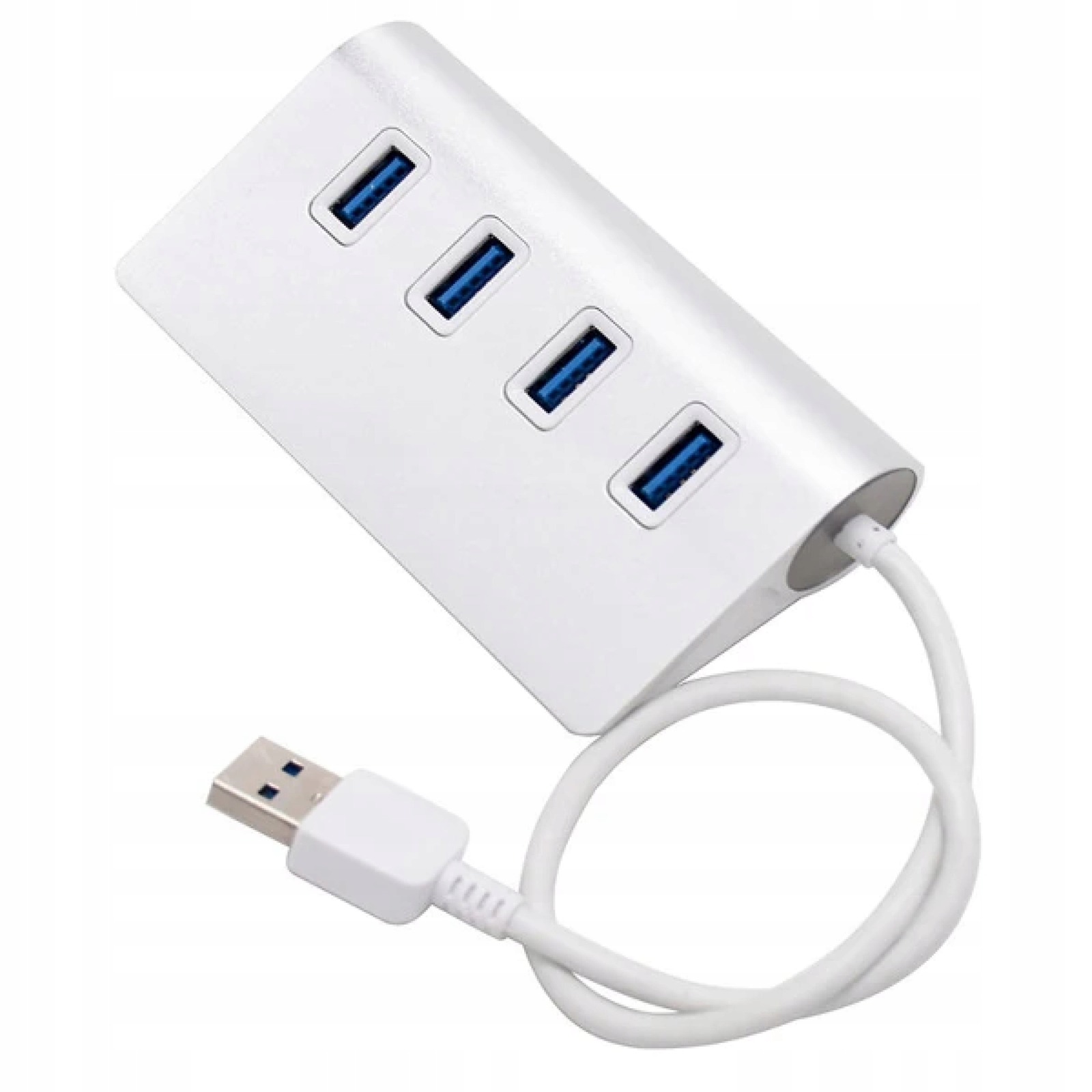 Adapter USB z portami do podłączenia kilku akcesoriów elektronicznych.