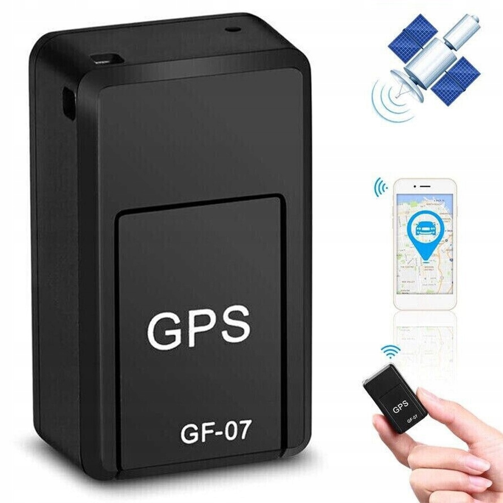 Mini lokalizator GPS jako przykład małego urządzenia do kontroli parametrów.