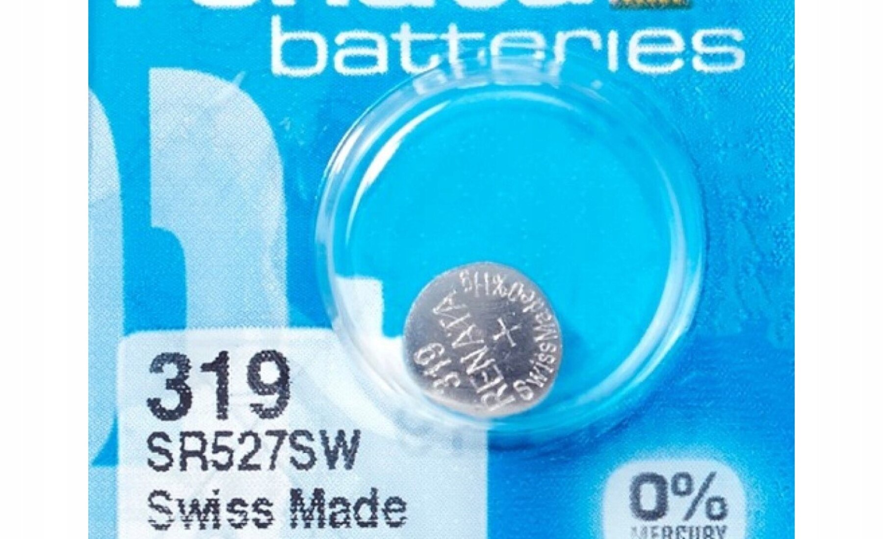 Bateria srebrowa Renata 319 w oryginalnym opakowaniu
