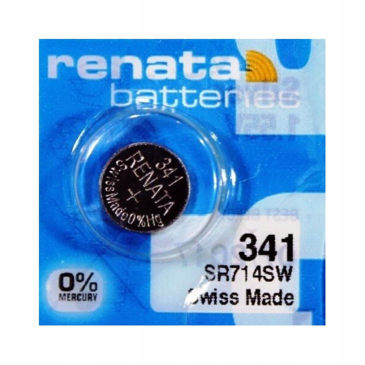 Bateria srebrowa Renata 341 w oryginalnym opakowaniu