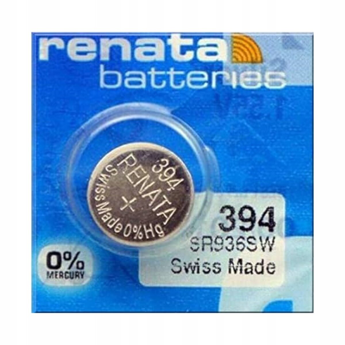 Bateria srebrowa Renata 394 w oryginalnym opakowaniu