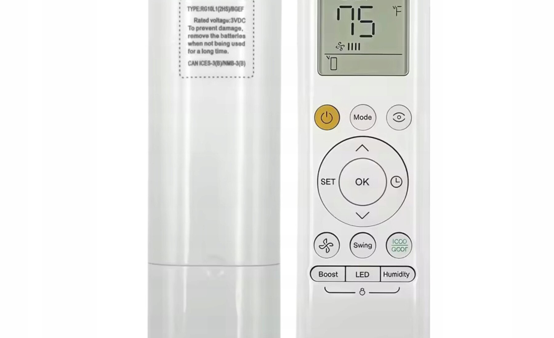 Pilot do klimatyzacji Midea RG10L1