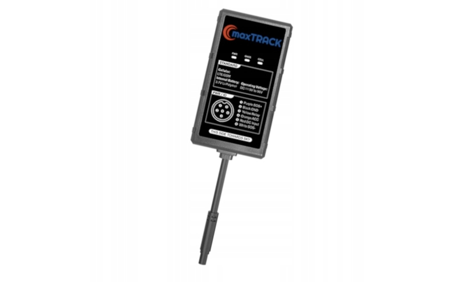 Lokalizator GPS MT03 LTE z przewodem do stałego zasilania
