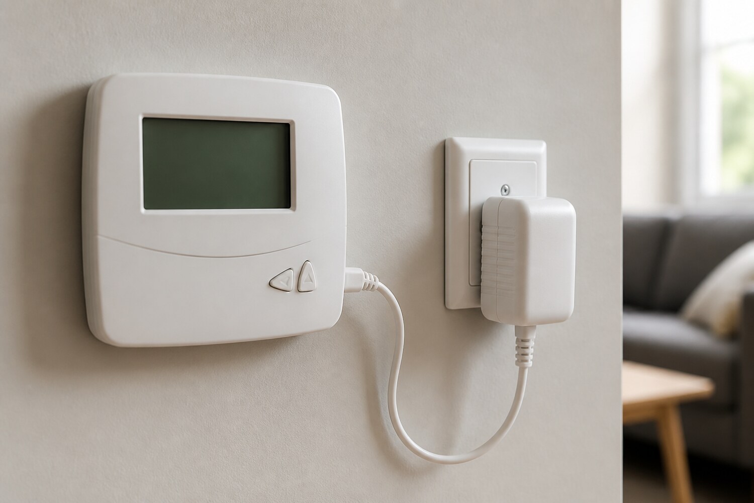 Zasilanie termostatu WiFi sprawdzane bez rozbierania instalacji