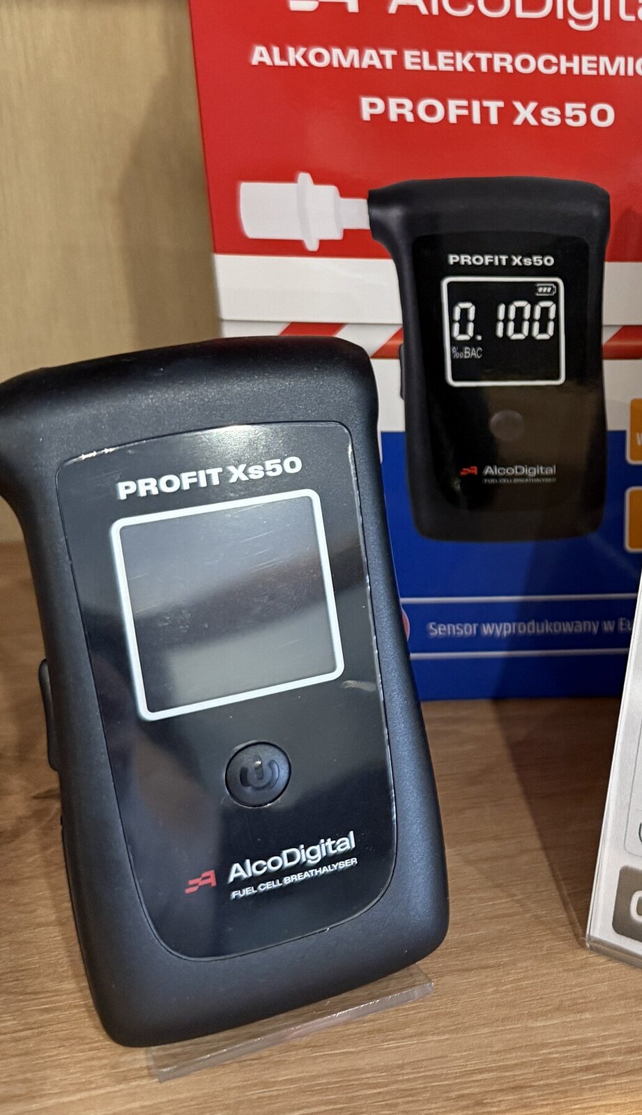 Ekran alkomatu AlcoDigital PROFI Xs50